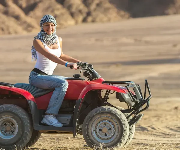 Quad Bike Hurghada: Sunset Desert Safari - 5 hours