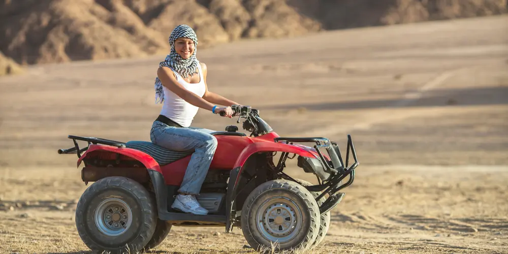 Quad Bike Hurghada: Sunset Desert Safari - 5 hours