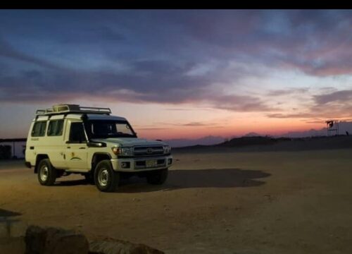 Hurghada: Star Watching Desert Adventure by Jeep with Dinner