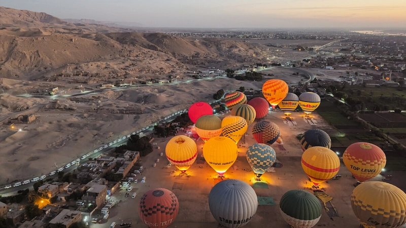 Luxor Hot Air Balloon Ride from Hurghada Price
