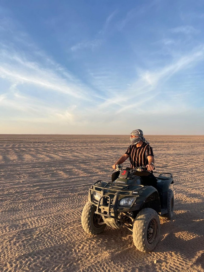 Quad Ride in Egypt Sharm
