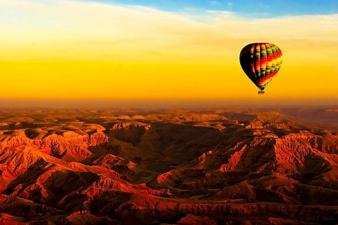 hot air balloon Luxor cost