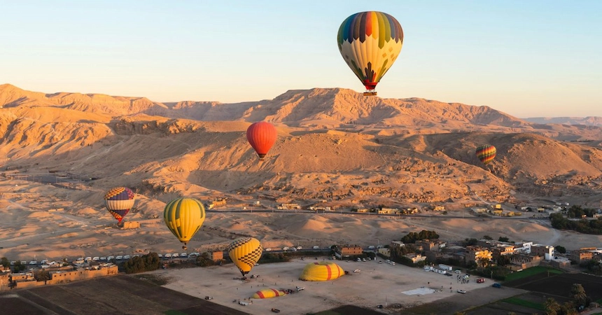 hot air balloon in Luxor price