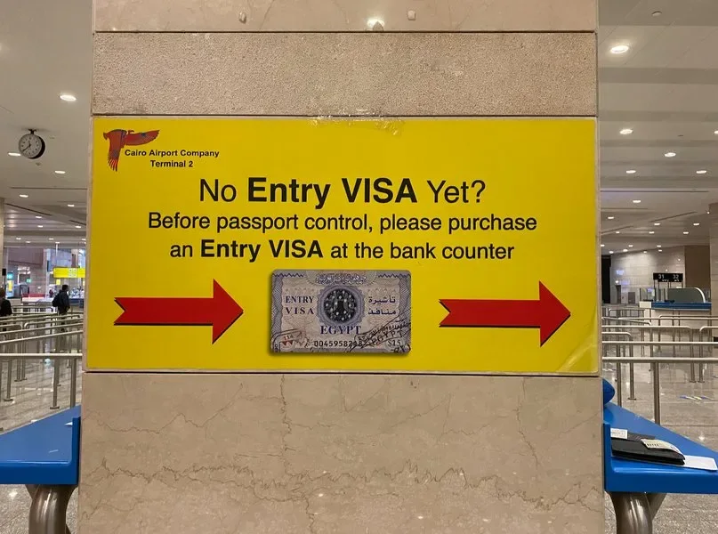 hurghada airport visa on arrival